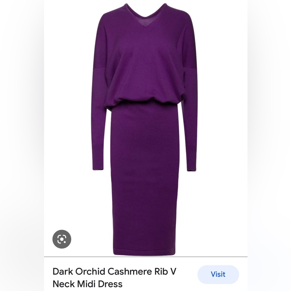 NWT Tom Ford V neck dress